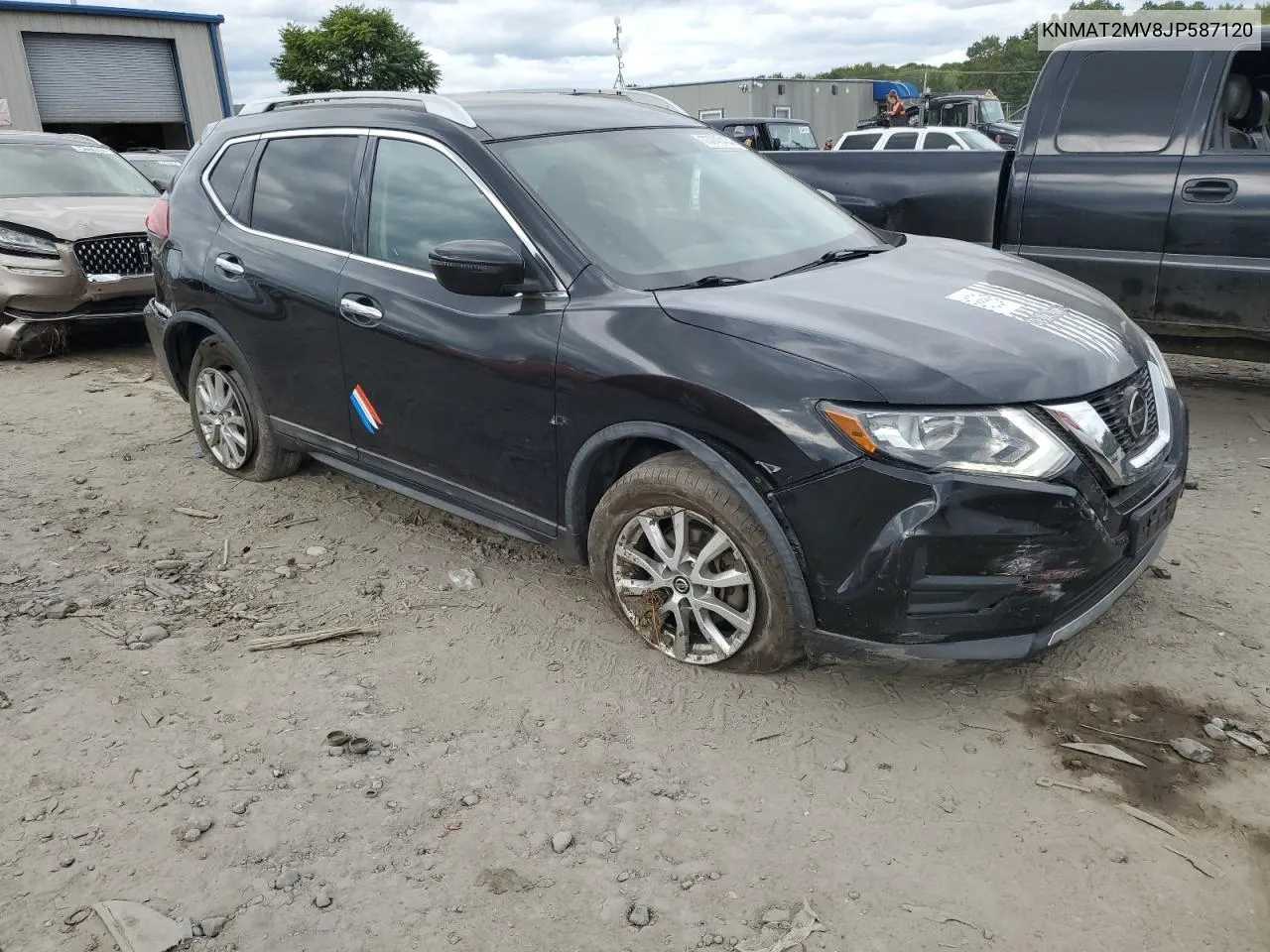 2018 Nissan Rogue S VIN: KNMAT2MV8JP587120 Lot: 73740404