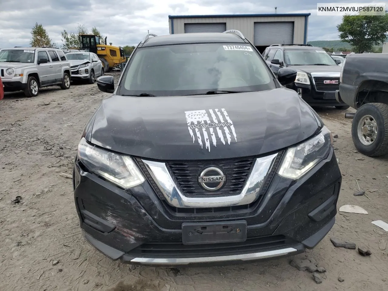 2018 Nissan Rogue S VIN: KNMAT2MV8JP587120 Lot: 73740404