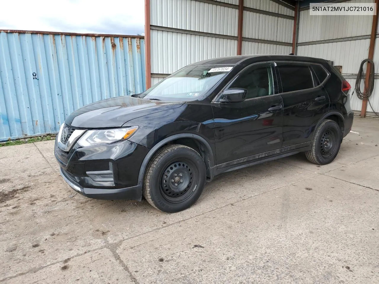 2018 Nissan Rogue S VIN: 5N1AT2MV1JC721016 Lot: 73757034