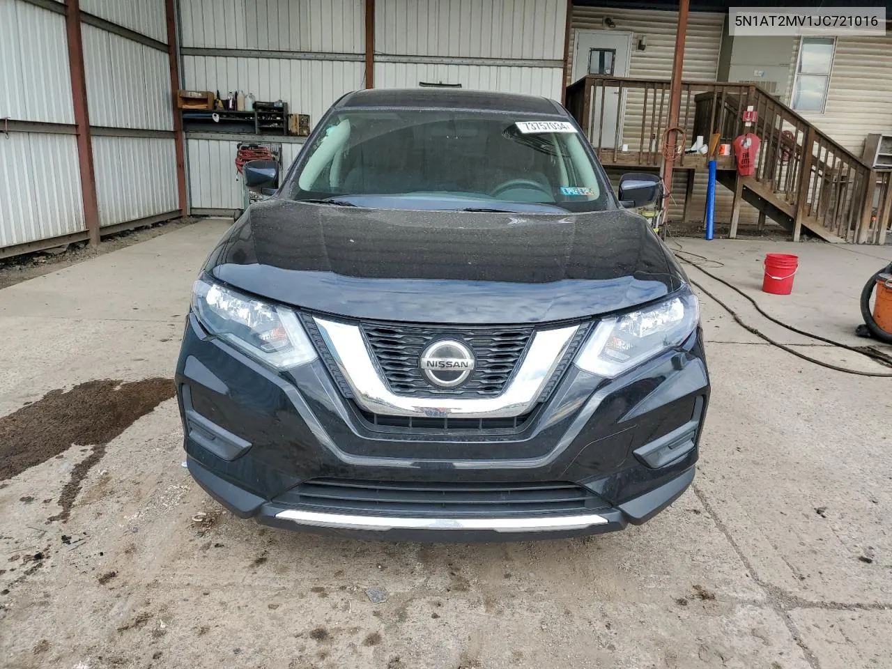 2018 Nissan Rogue S VIN: 5N1AT2MV1JC721016 Lot: 73757034