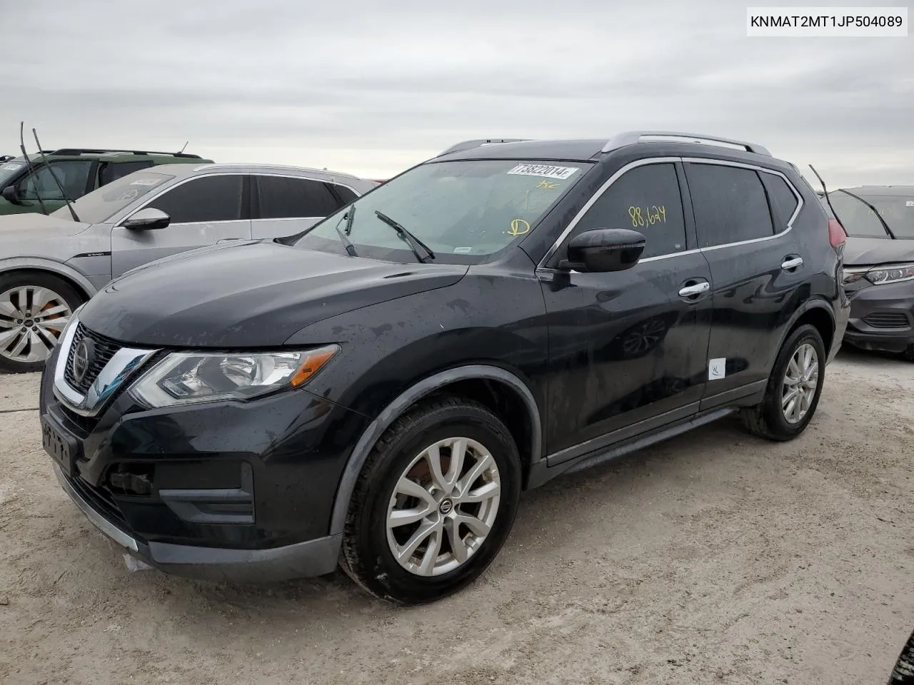 2018 Nissan Rogue S VIN: KNMAT2MT1JP504089 Lot: 73822014