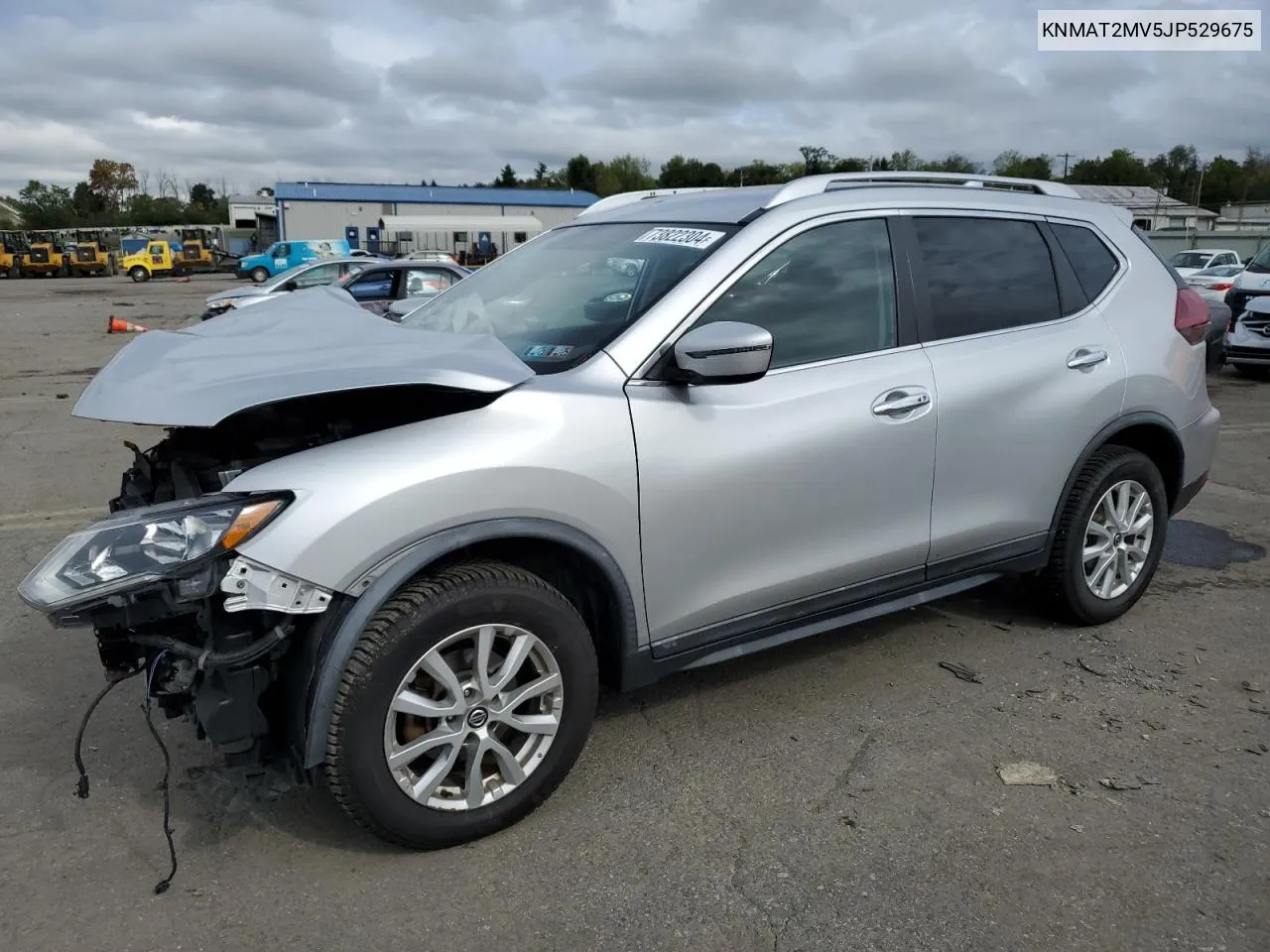 2018 Nissan Rogue S VIN: KNMAT2MV5JP529675 Lot: 73822304