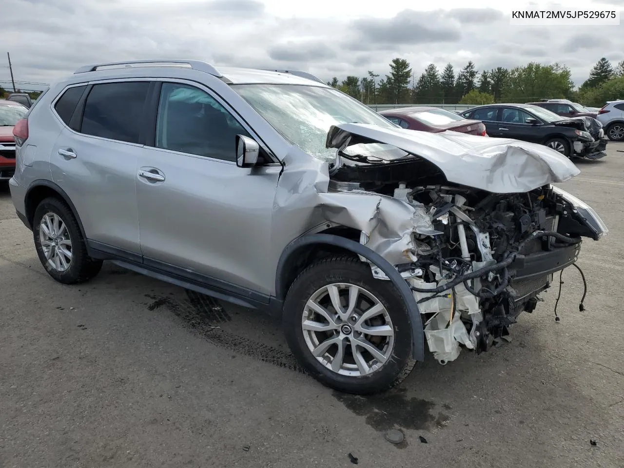 2018 Nissan Rogue S VIN: KNMAT2MV5JP529675 Lot: 73822304