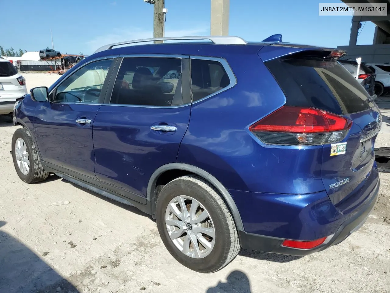 2018 Nissan Rogue S VIN: JN8AT2MT5JW453447 Lot: 73822984