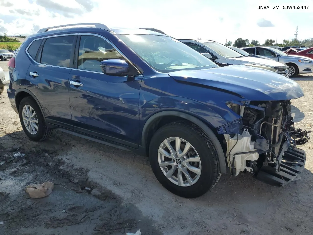 2018 Nissan Rogue S VIN: JN8AT2MT5JW453447 Lot: 73822984