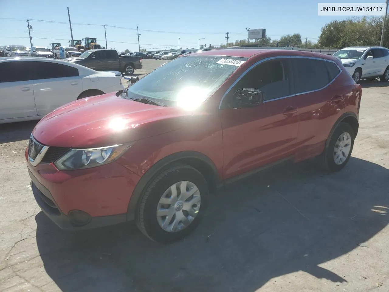 2018 Nissan Rogue Sport S VIN: JN1BJ1CP3JW154417 Lot: 73838784