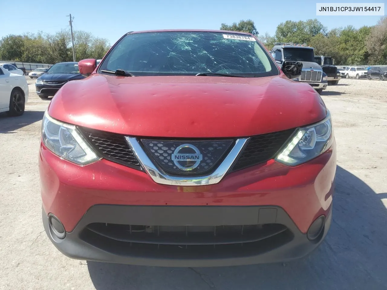 2018 Nissan Rogue Sport S VIN: JN1BJ1CP3JW154417 Lot: 73838784