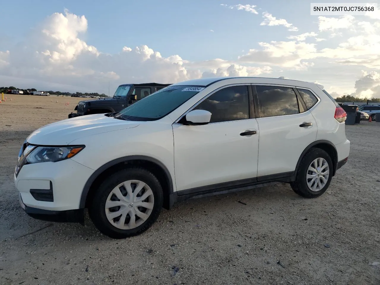 2018 Nissan Rogue S VIN: 5N1AT2MT0JC756368 Lot: 73849854