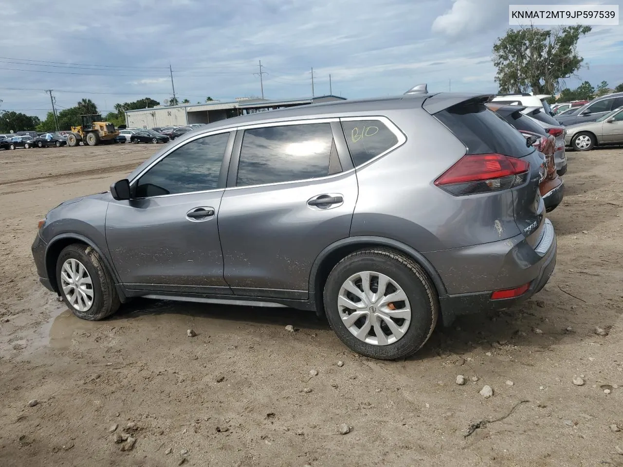 2018 Nissan Rogue S VIN: KNMAT2MT9JP597539 Lot: 73857644