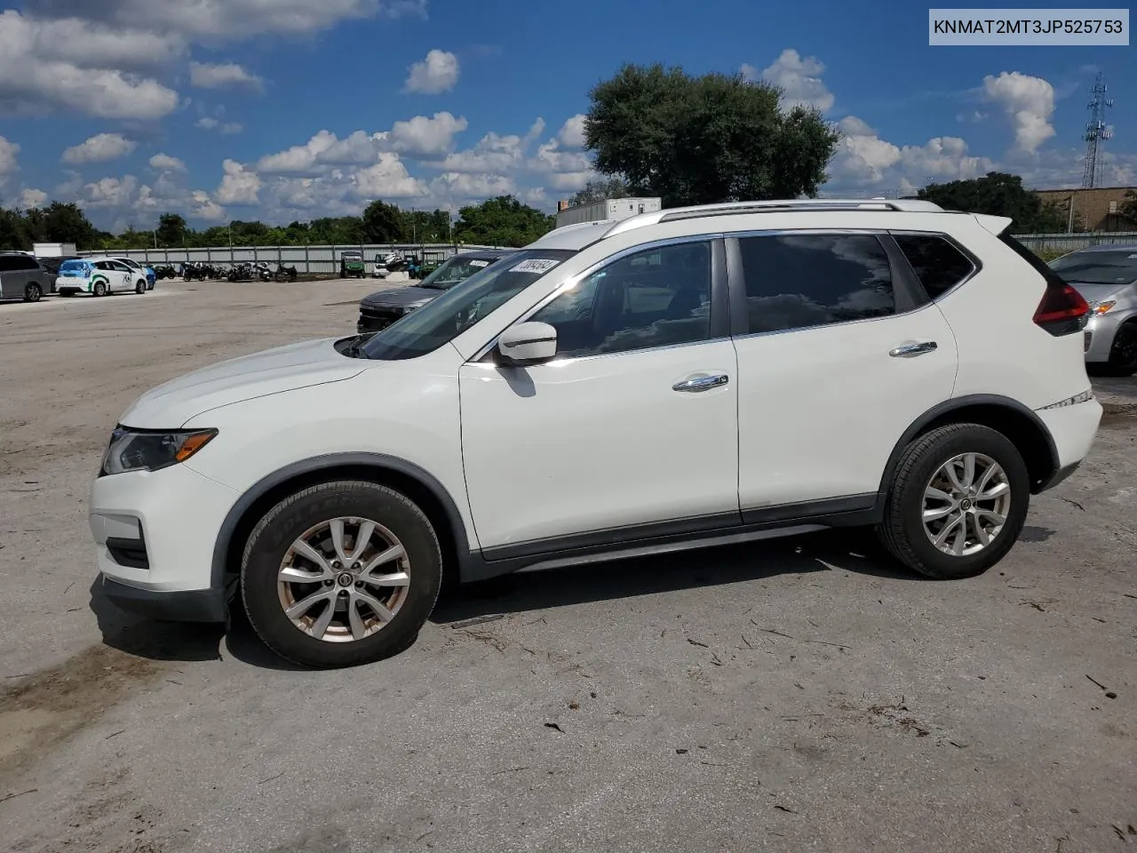 2018 Nissan Rogue S VIN: KNMAT2MT3JP525753 Lot: 73884584