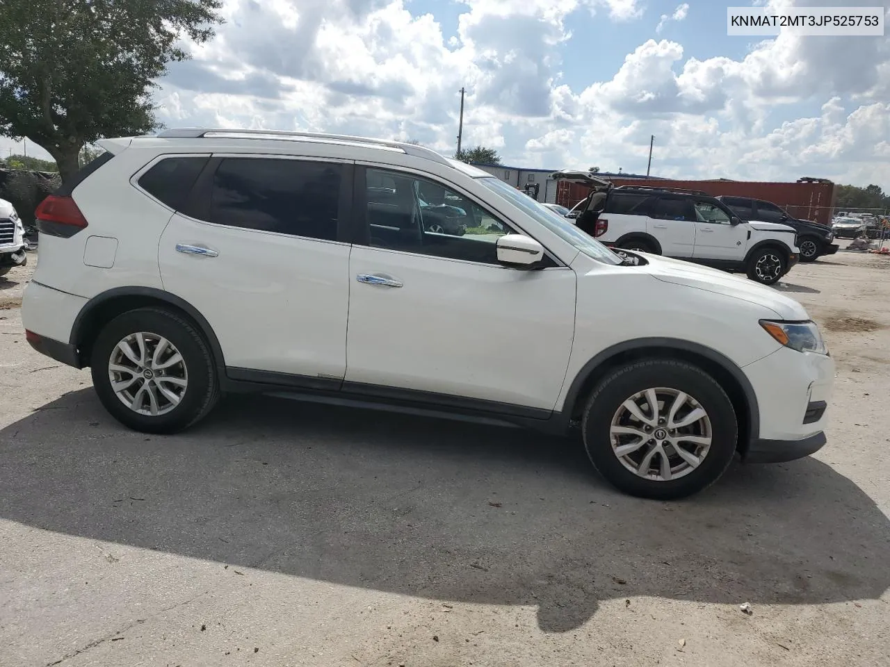 2018 Nissan Rogue S VIN: KNMAT2MT3JP525753 Lot: 73884584