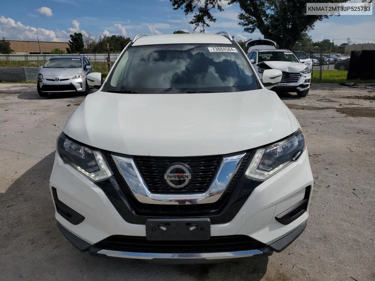 2018 Nissan Rogue S VIN: KNMAT2MT3JP525753 Lot: 73884584