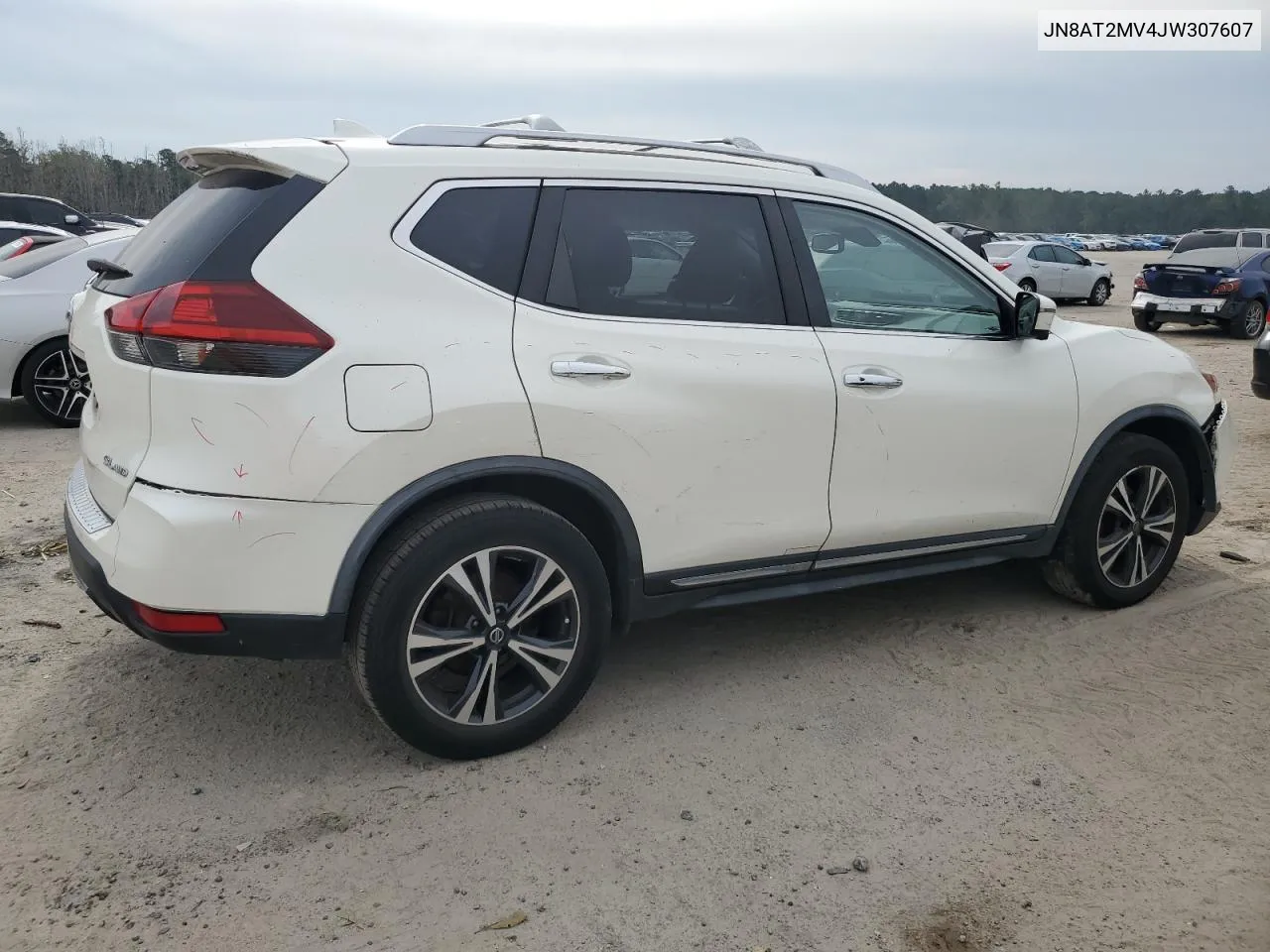 2018 Nissan Rogue S VIN: JN8AT2MV4JW307607 Lot: 73937844