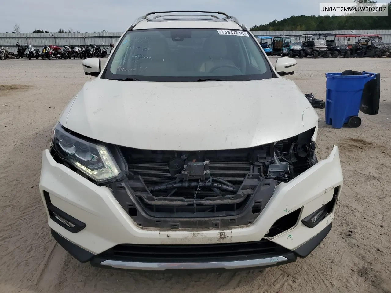 JN8AT2MV4JW307607 2018 Nissan Rogue S