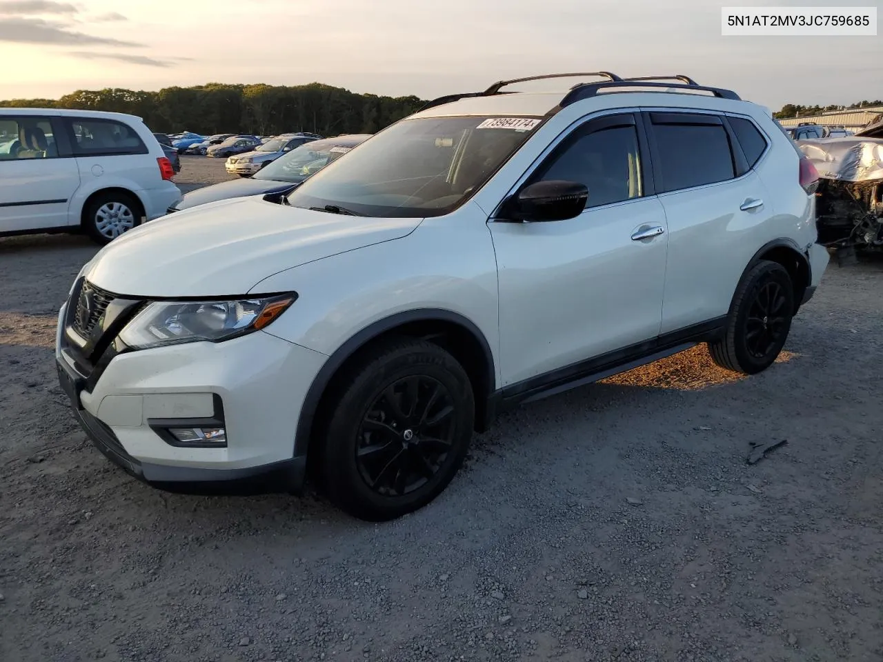 2018 Nissan Rogue S VIN: 5N1AT2MV3JC759685 Lot: 73984174