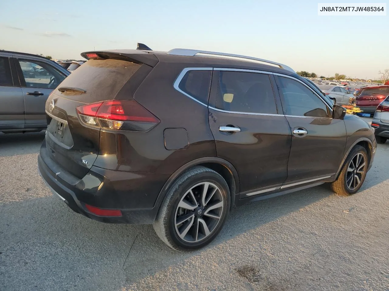 2018 Nissan Rogue S VIN: JN8AT2MT7JW485364 Lot: 74065434