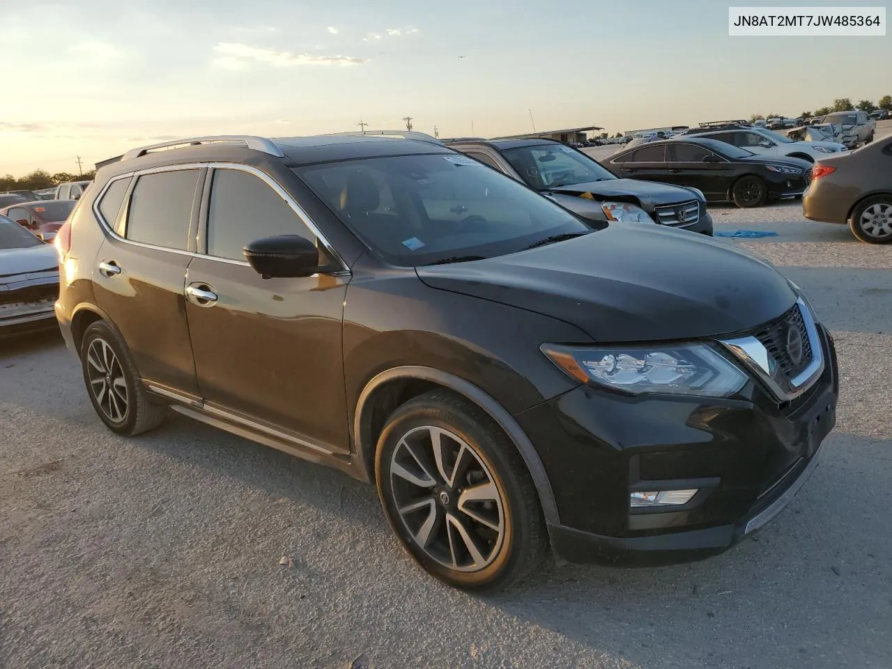 2018 Nissan Rogue S VIN: JN8AT2MT7JW485364 Lot: 74065434