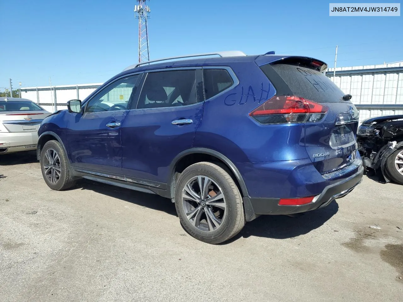 JN8AT2MV4JW314749 2018 Nissan Rogue S