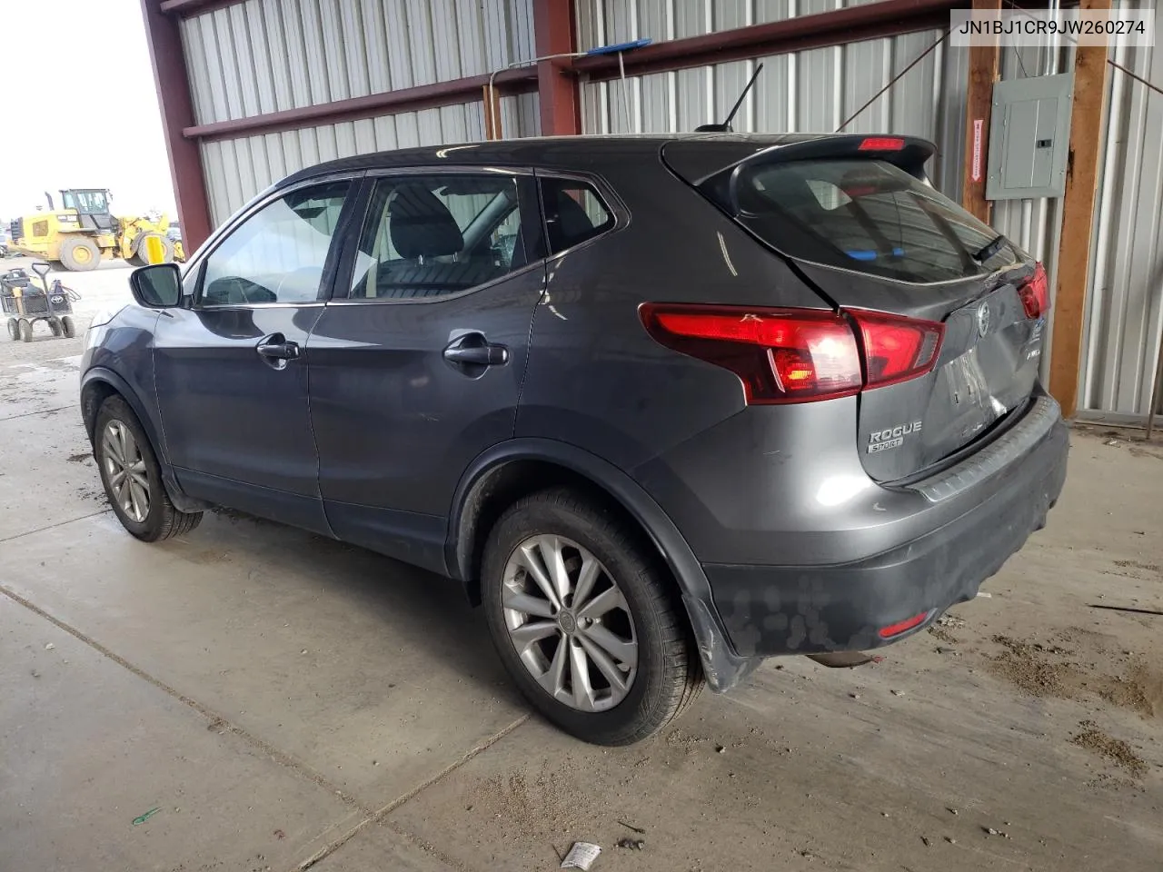 2018 Nissan Rogue Sport S VIN: JN1BJ1CR9JW260274 Lot: 74230844