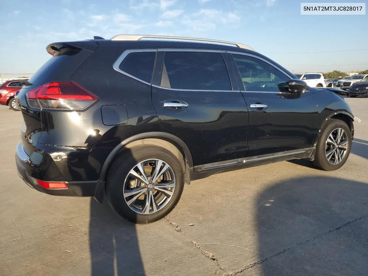 2018 Nissan Rogue S VIN: 5N1AT2MT3JC828017 Lot: 74294284