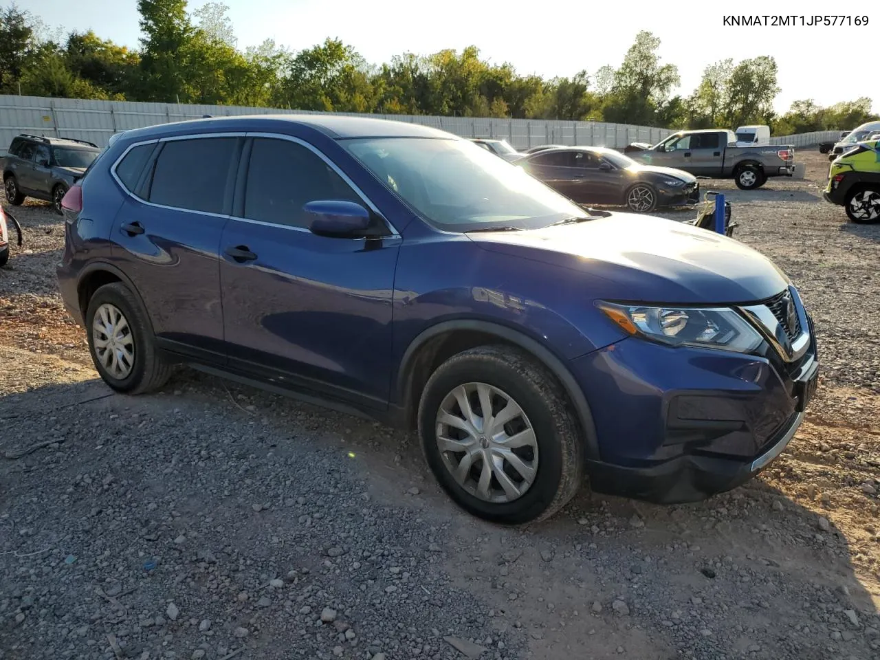 2018 Nissan Rogue S VIN: KNMAT2MT1JP577169 Lot: 74448614