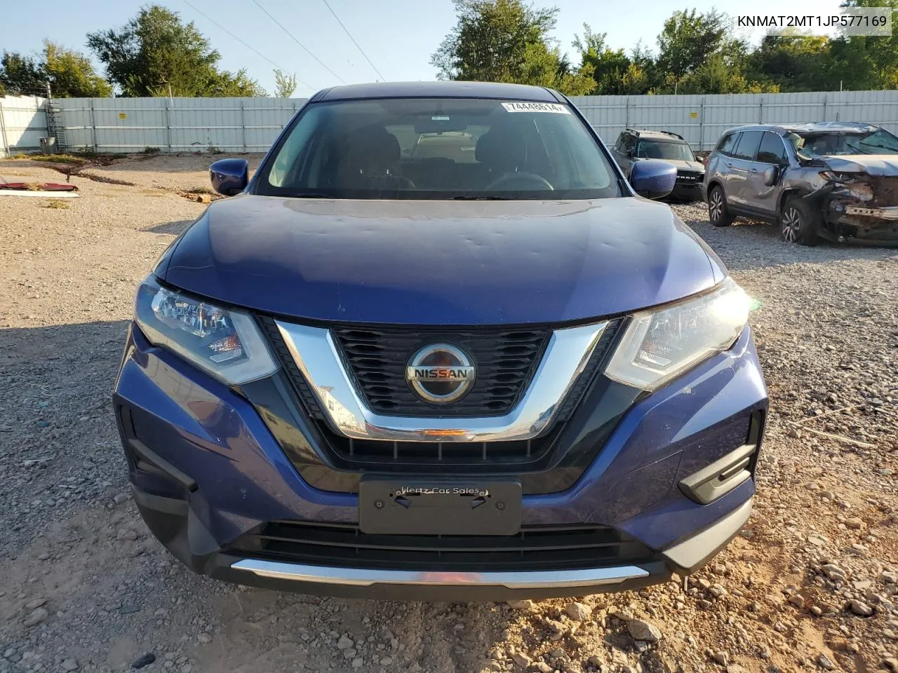 2018 Nissan Rogue S VIN: KNMAT2MT1JP577169 Lot: 74448614