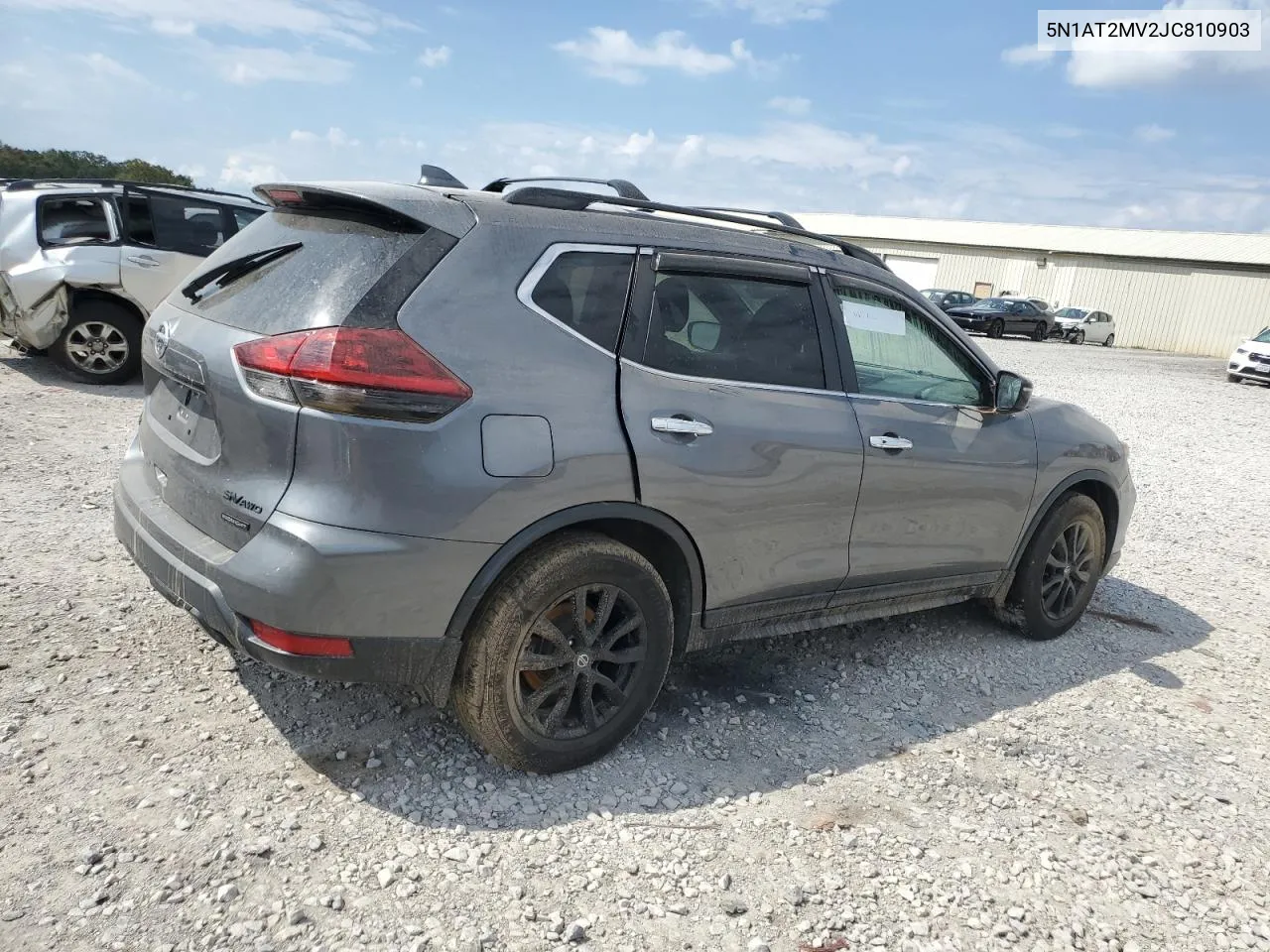 2018 Nissan Rogue S VIN: 5N1AT2MV2JC810903 Lot: 74616004