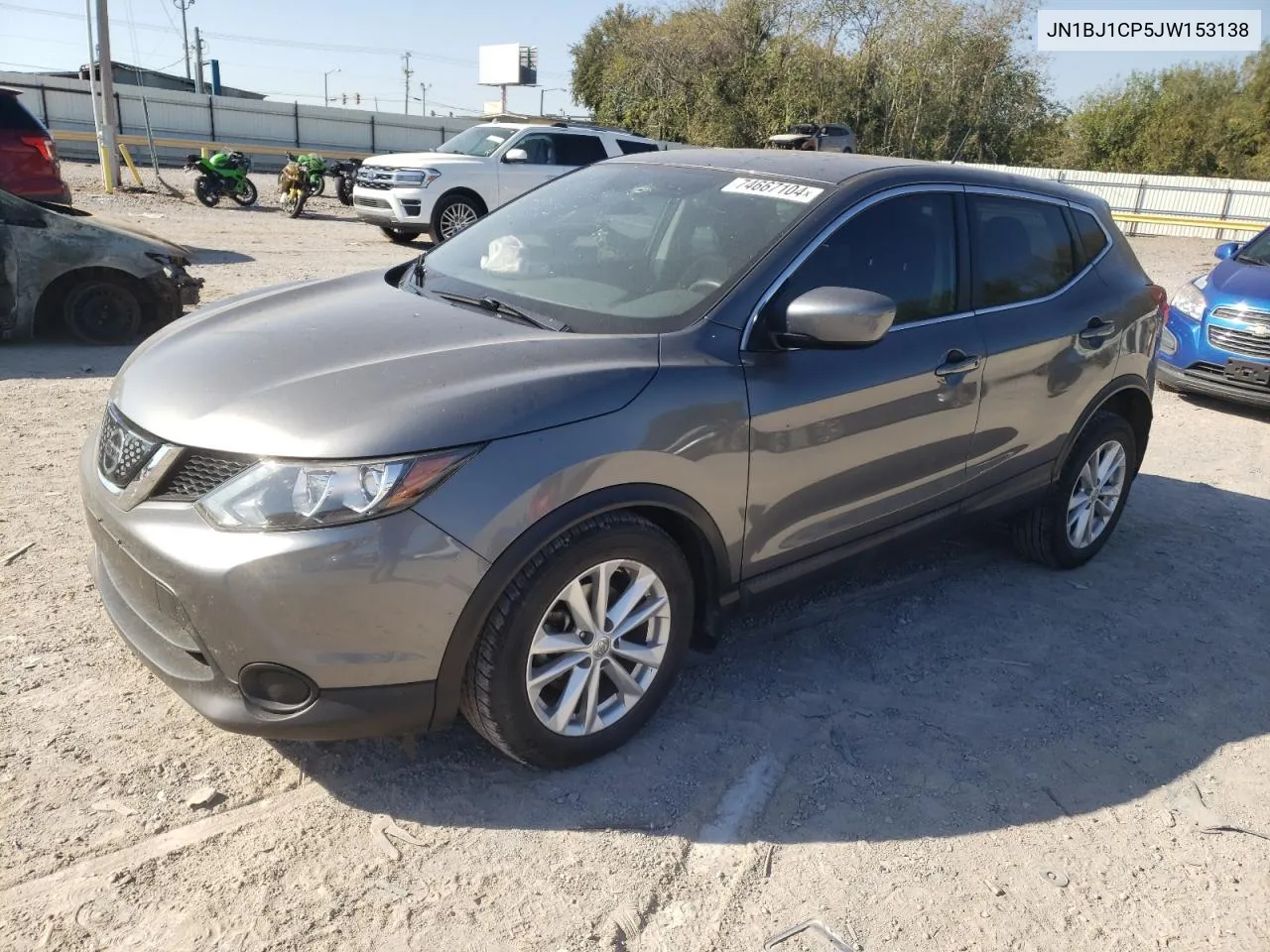 2018 Nissan Rogue Sport S VIN: JN1BJ1CP5JW153138 Lot: 74667104