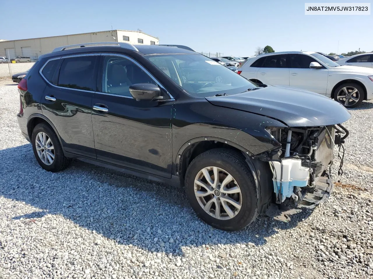 2018 Nissan Rogue S VIN: JN8AT2MV5JW317823 Lot: 74689964