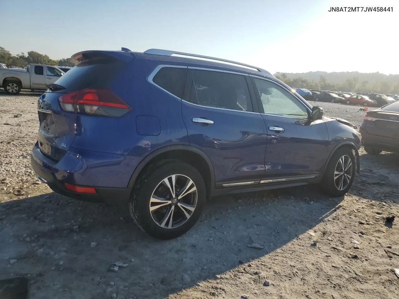 2018 Nissan Rogue S VIN: JN8AT2MT7JW458441 Lot: 74943494