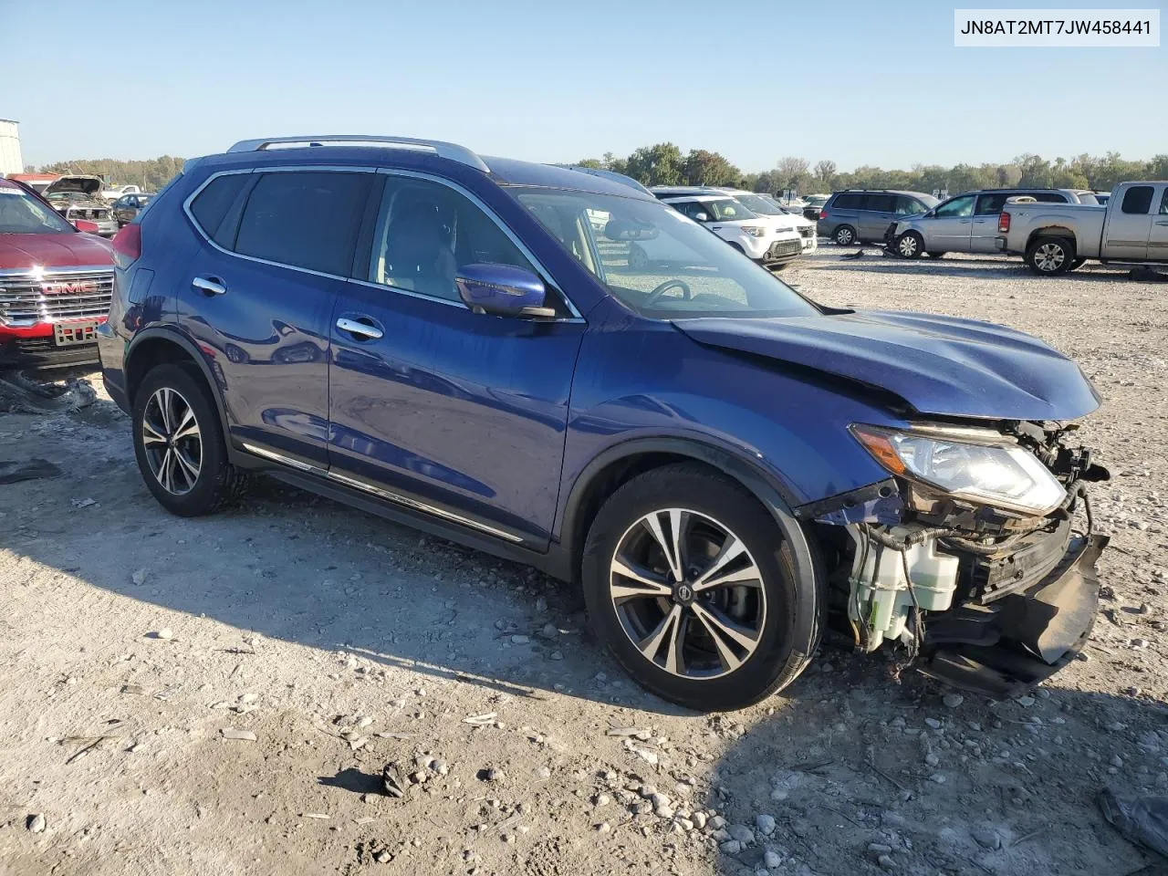 2018 Nissan Rogue S VIN: JN8AT2MT7JW458441 Lot: 74943494