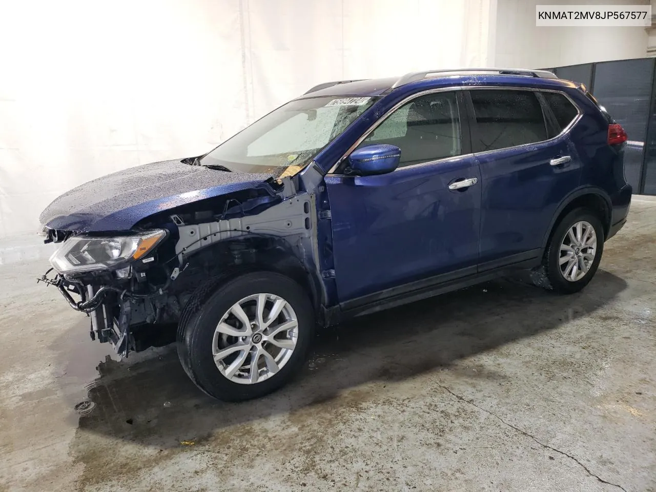 2018 Nissan Rogue S VIN: KNMAT2MV8JP567577 Lot: 75094724