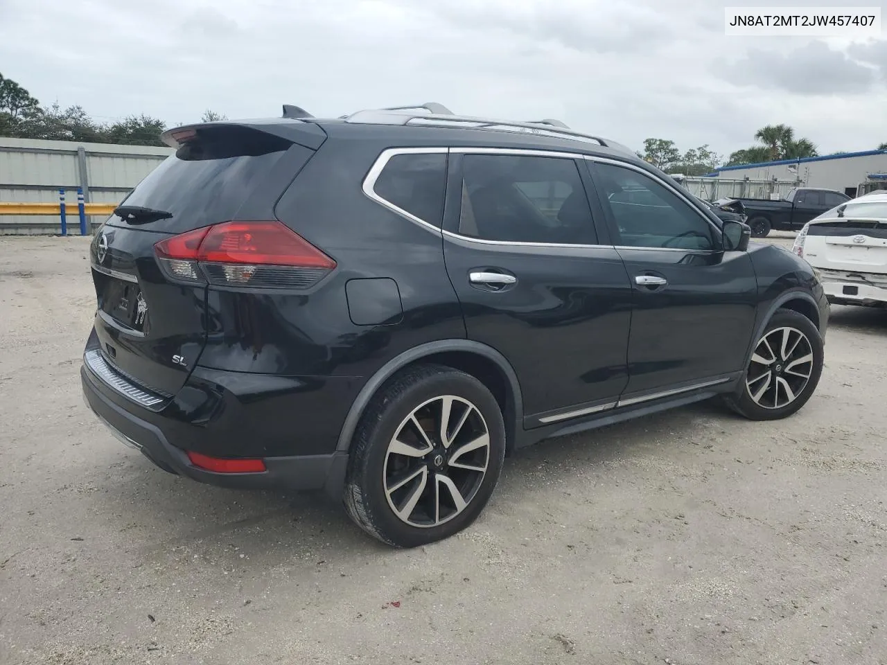 2018 Nissan Rogue S VIN: JN8AT2MT2JW457407 Lot: 75122284