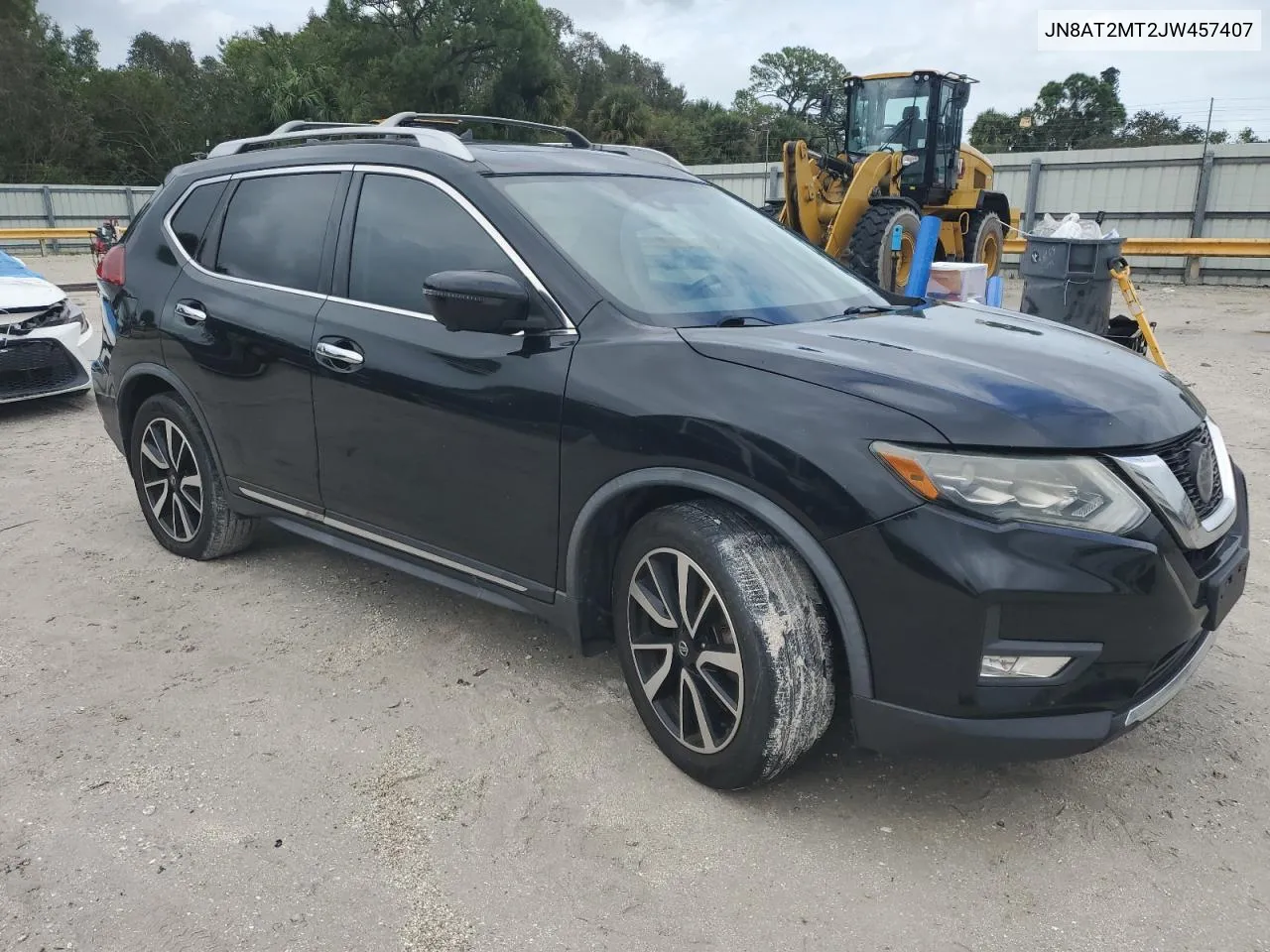 2018 Nissan Rogue S VIN: JN8AT2MT2JW457407 Lot: 75122284