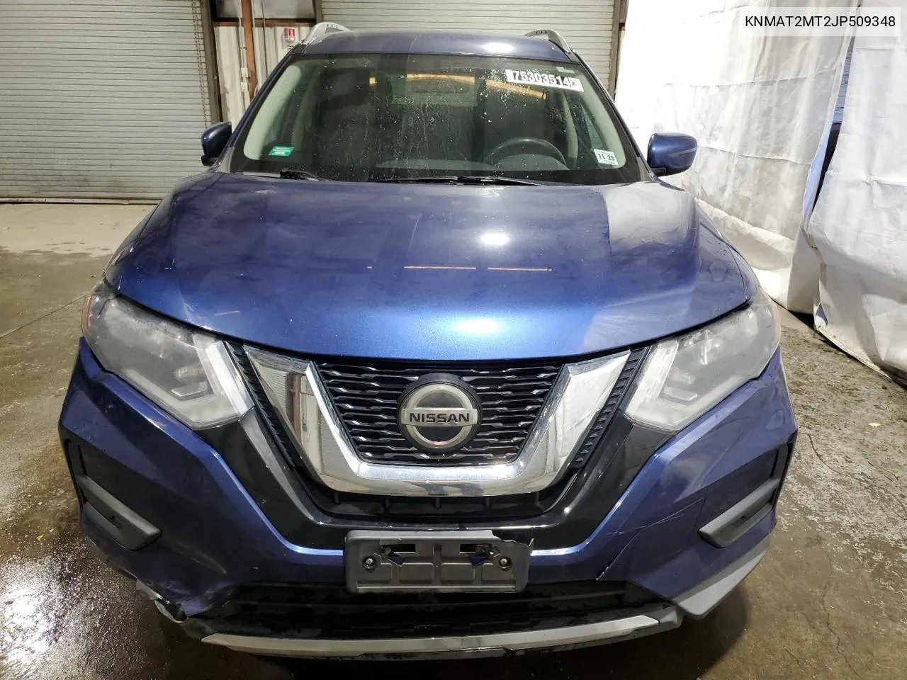 2018 Nissan Rogue S VIN: KNMAT2MT2JP509348 Lot: 75303514