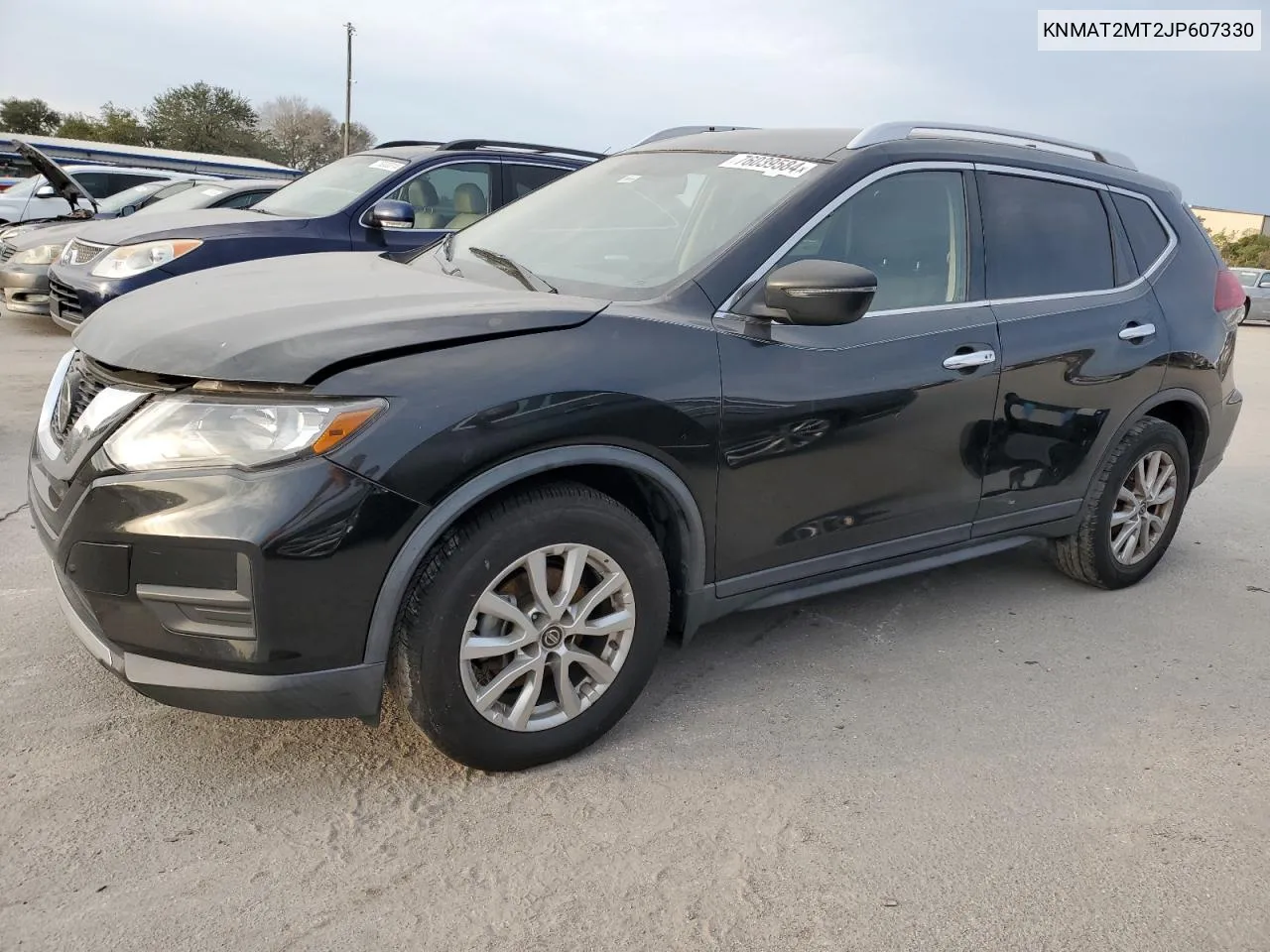 2018 Nissan Rogue S VIN: KNMAT2MT2JP607330 Lot: 76039584