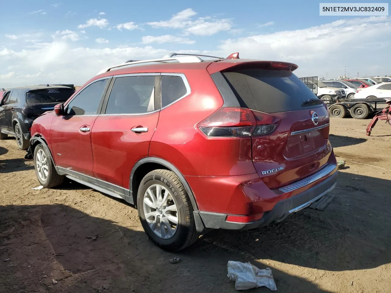 2018 Nissan Rogue Sv Hybrid VIN: 5N1ET2MV3JC832409 Lot: 76126024