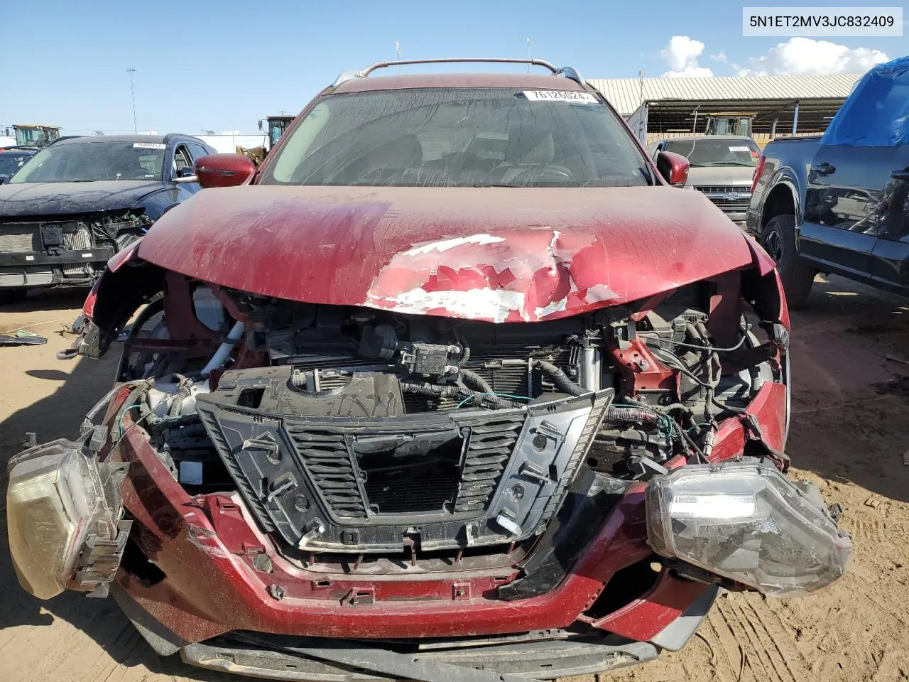 2018 Nissan Rogue Sv Hybrid VIN: 5N1ET2MV3JC832409 Lot: 76126024