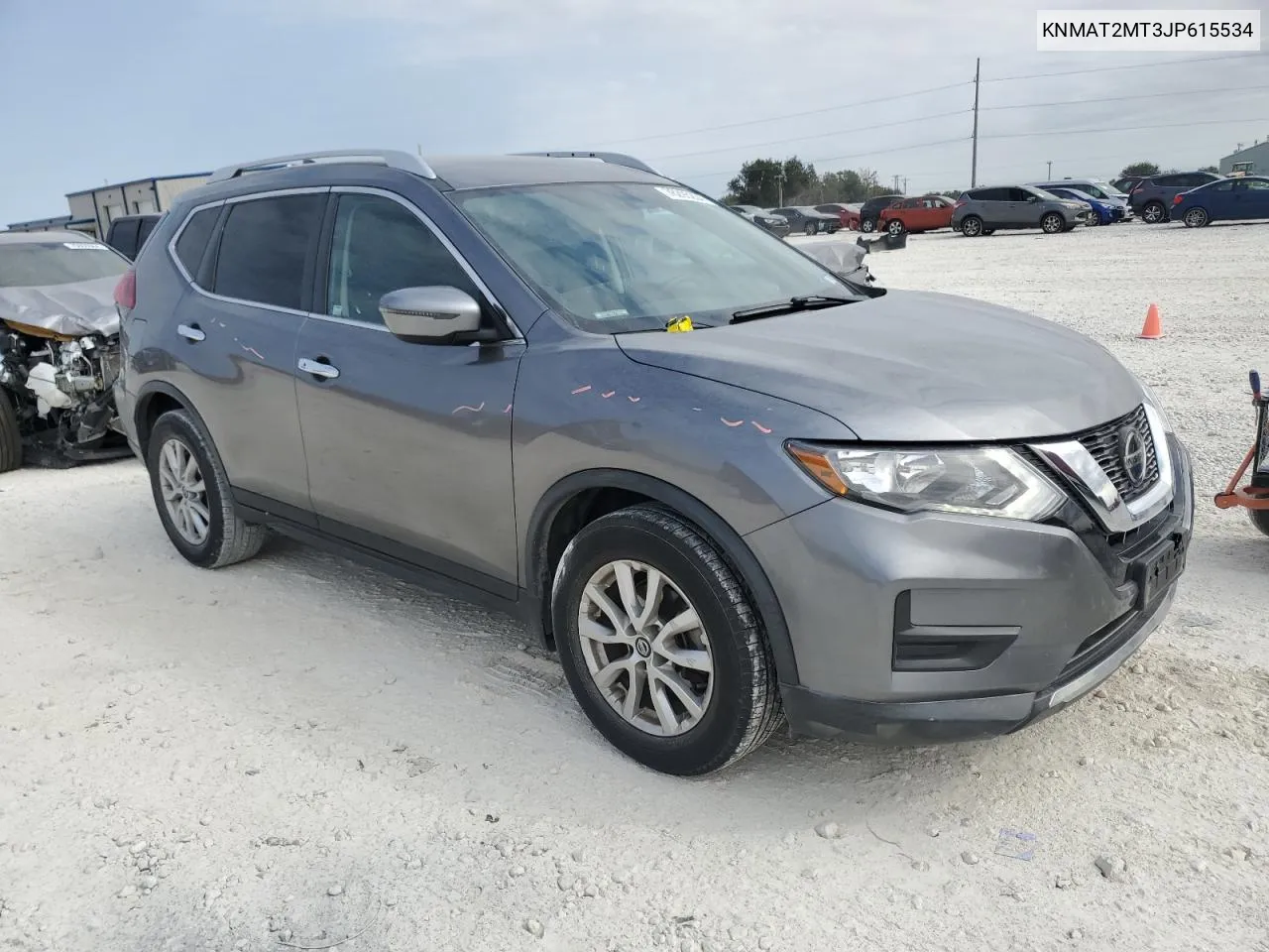 2018 Nissan Rogue S VIN: KNMAT2MT3JP615534 Lot: 76295204