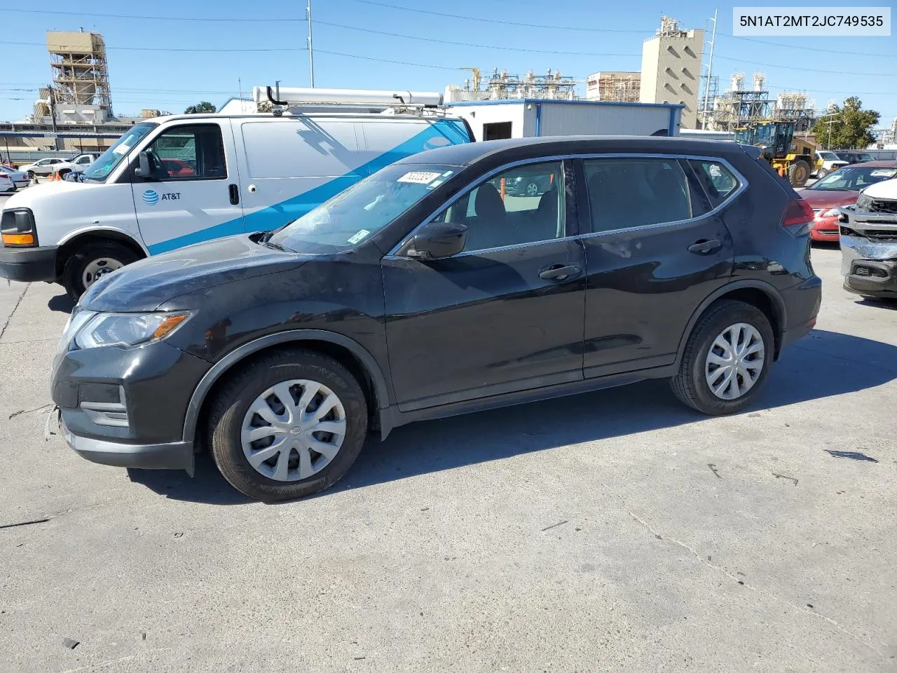 2018 Nissan Rogue S VIN: 5N1AT2MT2JC749535 Lot: 76322324