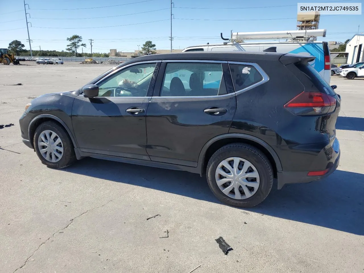 2018 Nissan Rogue S VIN: 5N1AT2MT2JC749535 Lot: 76322324