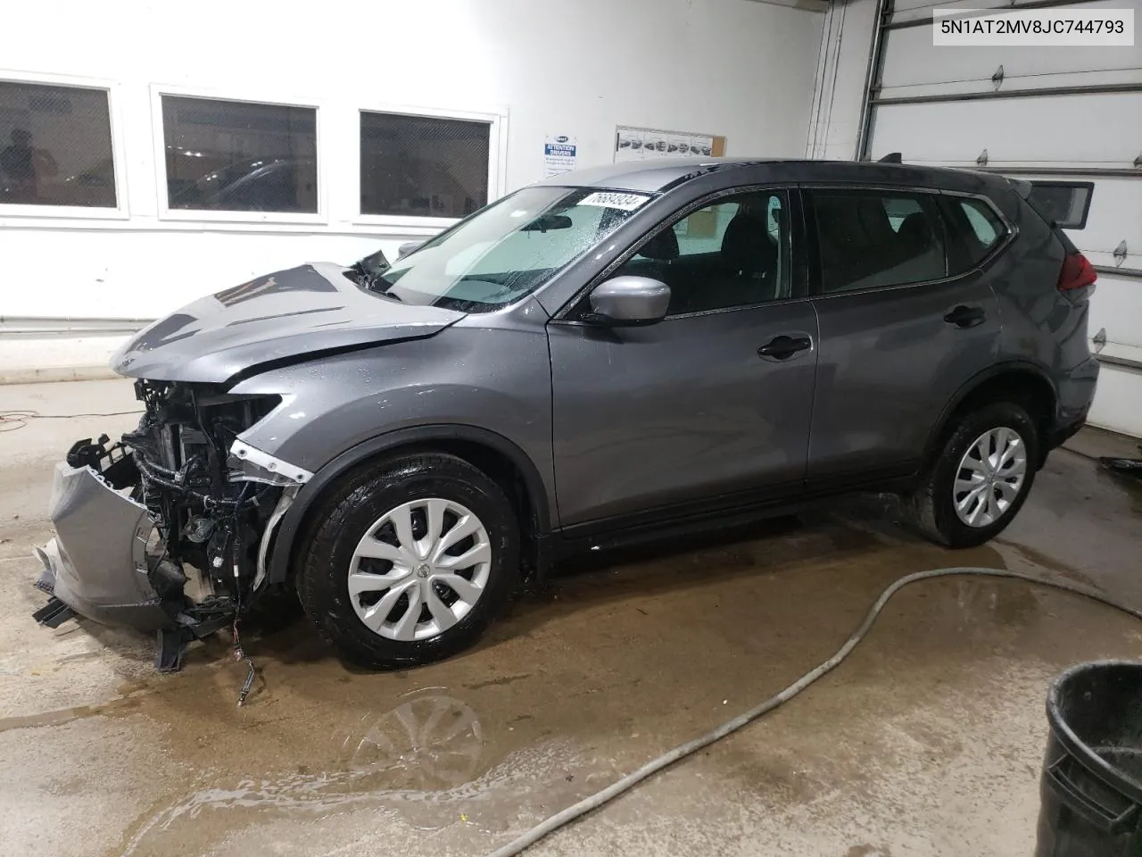 2018 Nissan Rogue S VIN: 5N1AT2MV8JC744793 Lot: 76684934