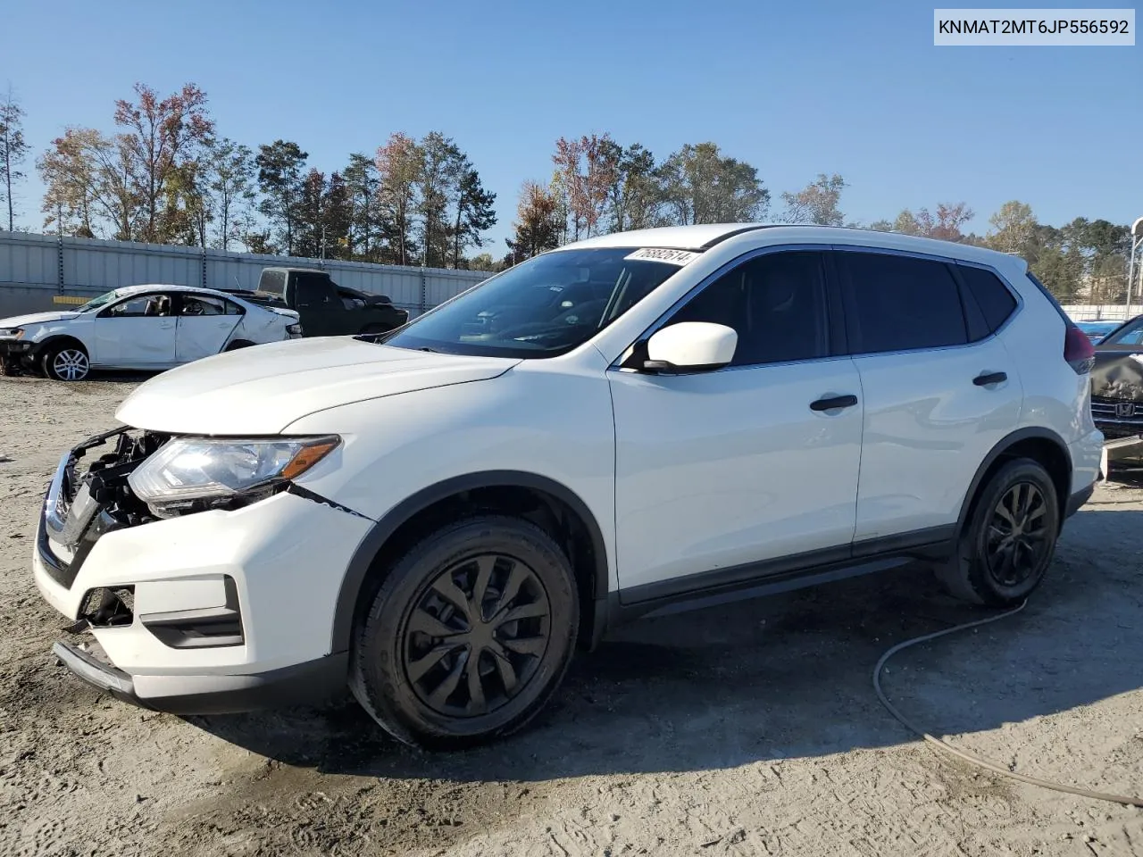 2018 Nissan Rogue S VIN: KNMAT2MT6JP556592 Lot: 76882614