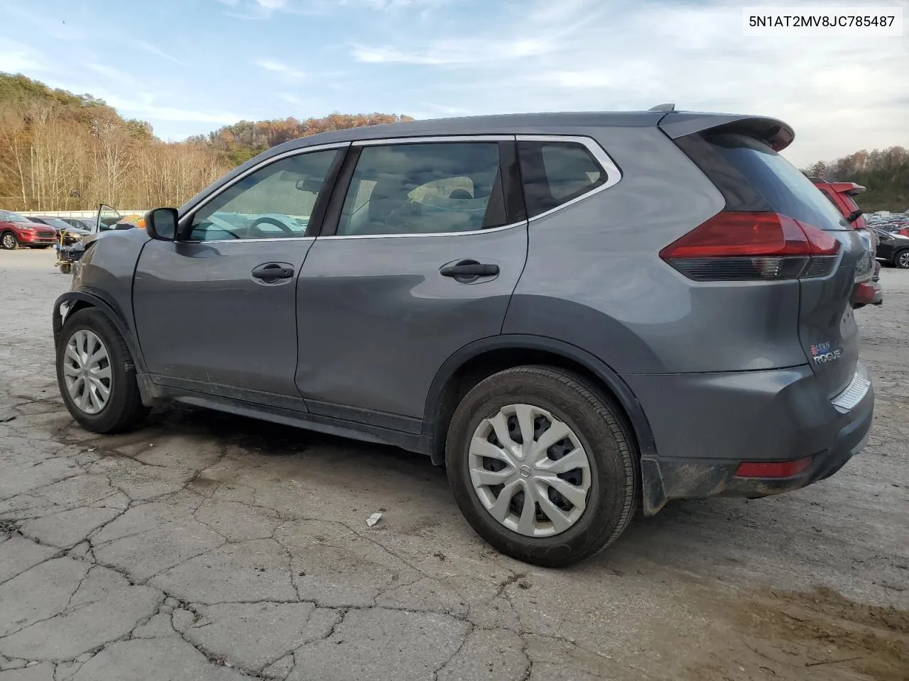 2018 Nissan Rogue S VIN: 5N1AT2MV8JC785487 Lot: 77198804