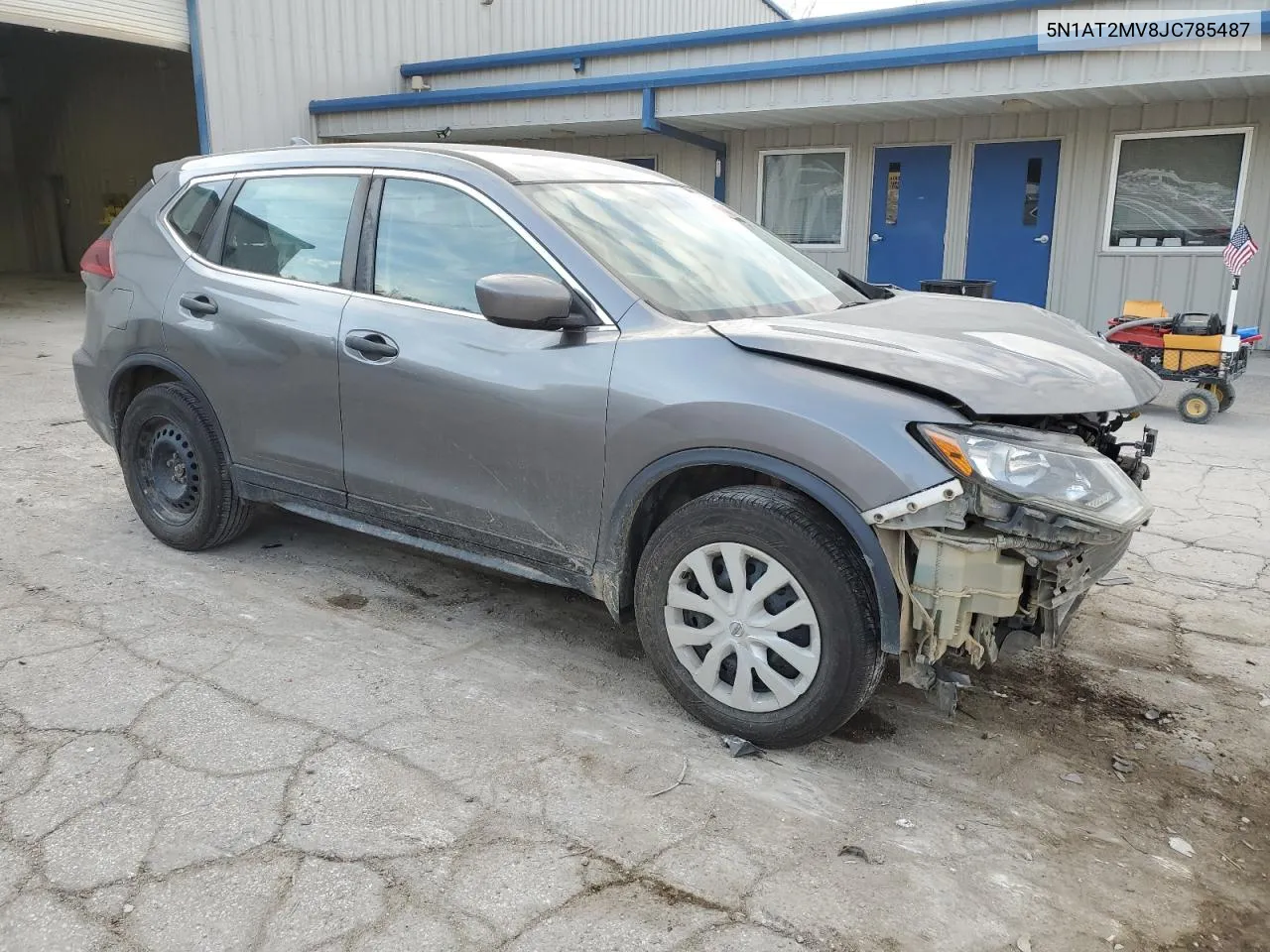 2018 Nissan Rogue S VIN: 5N1AT2MV8JC785487 Lot: 77198804