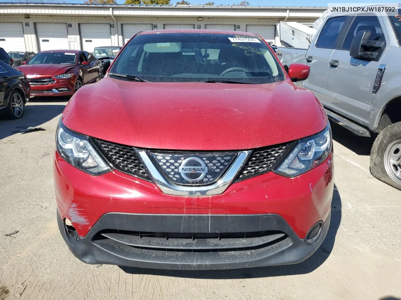 2018 Nissan Rogue Sport S VIN: JN1BJ1CPXJW187592 Lot: 77431564