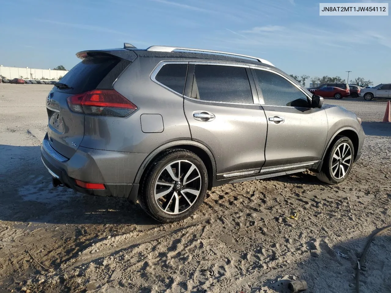 2018 Nissan Rogue S VIN: JN8AT2MT1JW454112 Lot: 77616014