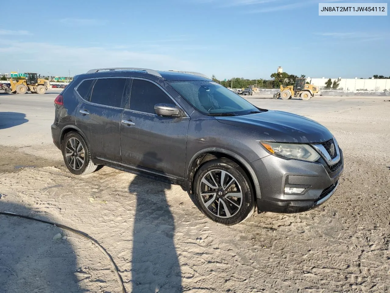 2018 Nissan Rogue S VIN: JN8AT2MT1JW454112 Lot: 77616014