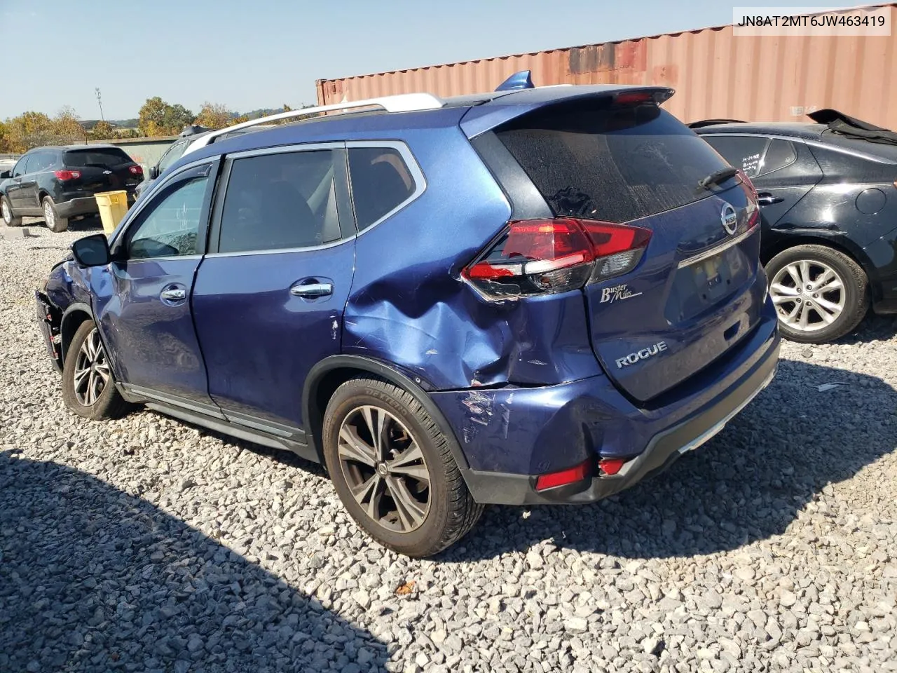 2018 Nissan Rogue S VIN: JN8AT2MT6JW463419 Lot: 77747694