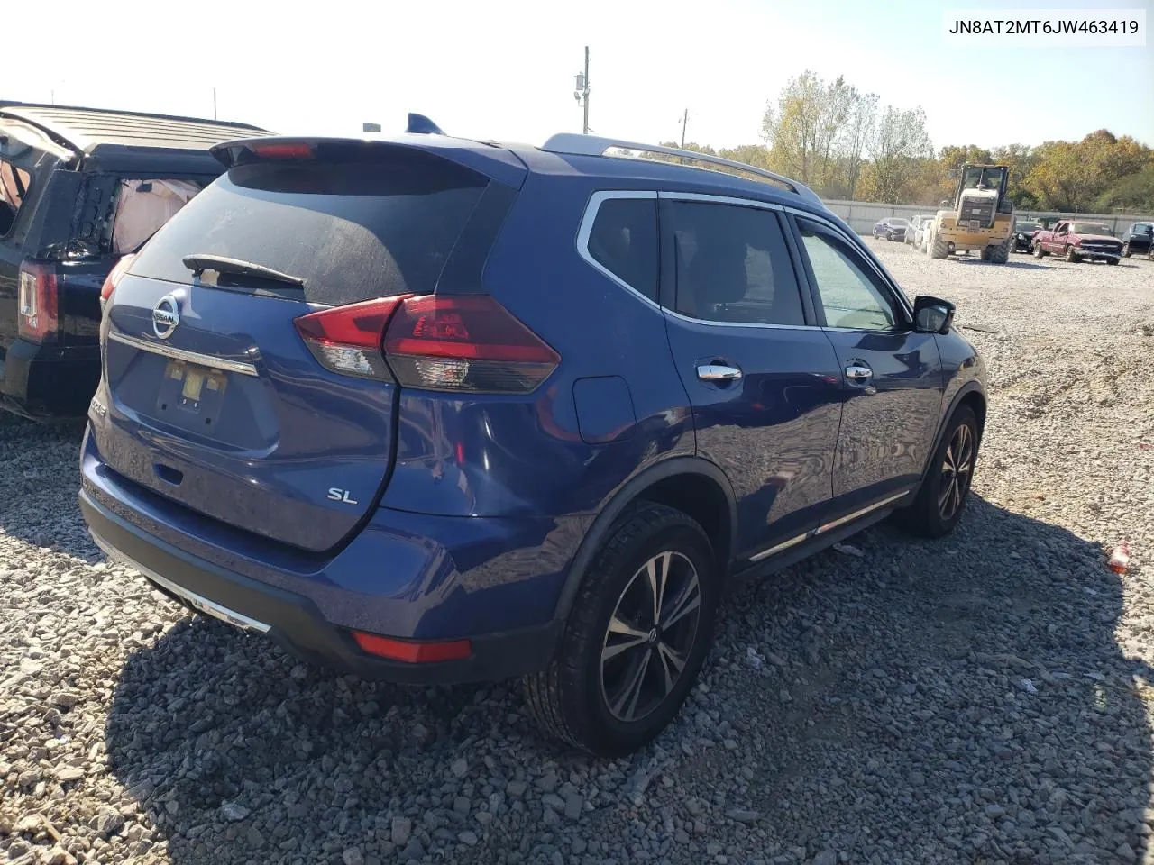 2018 Nissan Rogue S VIN: JN8AT2MT6JW463419 Lot: 77747694